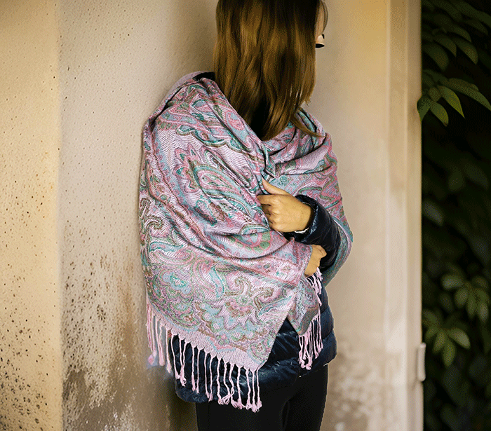 sal sali šal šali pasmina pašmina ženski šali modni šali zenski sal bombaž viskoza šali lepota mehko jesenski šal zimski šal prehodni šal poletni šali roza