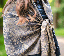 Naložite sliko v pregledovalnik galerije, sal sali šal šali pasmina pašmina ženski šali modni šali zenski sal bombaž viskoza šali lepota mehko jesenski šal zimski šal prehodni šal poletni šali siva bež  naravni materiali 
