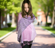 Naložite sliko v pregledovalnik galerije, sal sali šal šali pasmina pašmina ženski šali modni šali zenski sal bombaž viskoza šali lepota mehko jesenski šal zimski šal prehodni šal poletni šali vijola roza
