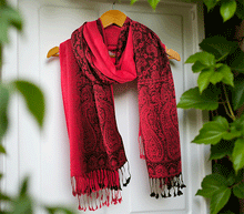 Naložite sliko v pregledovalnik galerije, sal sali šal šali pasmina pašmina ženski šali modni šali zenski sal bombaž viskoza šali lepota mehko jesenski šal zimski šal prehodni šal poletni šali rdeča
