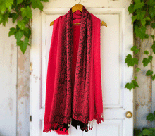 Naložite sliko v pregledovalnik galerije, sal sali šal šali pasmina pašmina ženski šali modni šali zenski sal bombaž viskoza šali lepota mehko jesenski šal zimski šal prehodni šal poletni šali rdeča
