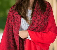 Naložite sliko v pregledovalnik galerije, sal sali šal šali pasmina pašmina ženski šali modni šali zenski sal bombaž viskoza šali lepota mehko jesenski šal zimski šal prehodni šal poletni šali rdeča
