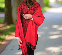 Naložite sliko v pregledovalnik galerije, sal sali šal šali pasmina pašmina ženski šali modni šali zenski sal bombaž viskoza šali lepota mehko jesenski šal zimski šal prehodni šal poletni šali rdeča
