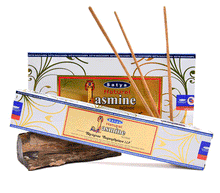 Naložite sliko v pregledovalnik galerije, Natural Jasmine Satya jasmin disece palcke satye sai baba disave za cakre sadhana kadila
