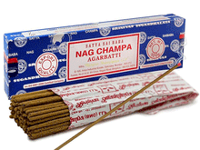 Naložite sliko v pregledovalnik galerije, Satya Sai Baba meditiranje duhovnost Sai baba nag champa 100g sproscanje disave za dom kadila disece palcke dišeče palčke nag champa satya 100g

