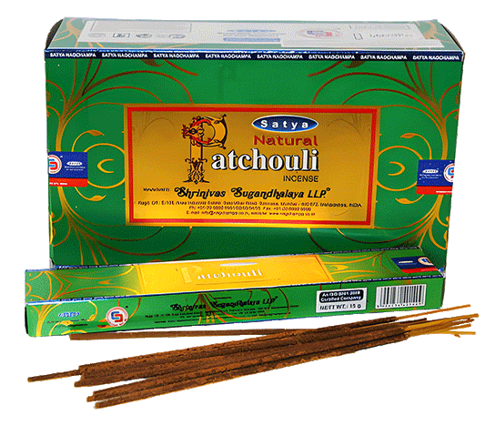Disece palcke Satya Natural Patchouli vonj paculi proti komarjem disave za prostore naravne dišeče palčke satya pačuli