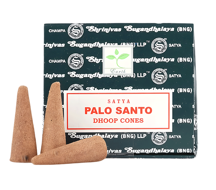 Satya palo santo dhoop cones diseci stozci disave sveti les darilo joga dvig energije sadhana kadila kadilo naravni dišeči stožci satya sveti les naravne dišave 