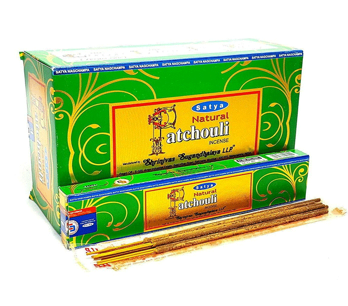 Disece palcke Satya Natural Patchouli vonj paculi proti komarjem disave za prostore naravne dišeče palčke satya pačuli