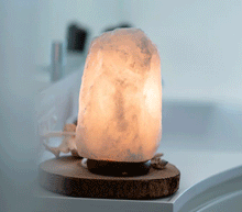 Naložite sliko v pregledovalnik galerije, Himalajska solna lucka naravna oblika astma svetilka elektrosmog solna luc madalbal solna svetilka himalajska solna lučka solna luč bela solna svetilka bela
