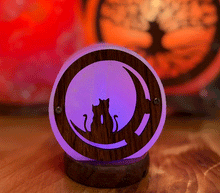 Naložite sliko v pregledovalnik galerije, Himalajska solna lucka mačka naravna oblika astma svetilka elektrosmog solna luc macka madalbal solna svetilka mackehimalajska solna lučka solna luč  solna svetilka mačke 
