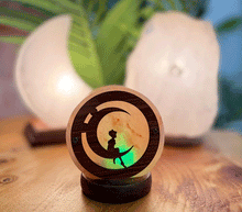 Naložite sliko v pregledovalnik galerije, Himalajska solna lucka  usb naravna oblika astma svetilka elektrosmog solna luc madalbal solna svetilka himalajska solna lučka solna luč  solna svetilka luna usb
