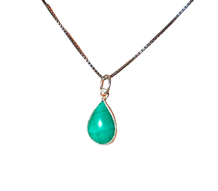 srebrni obesek 925 malahit nakit kristal srebro 925 malahit zenski nakit modni nakit kristali obesek kristali poldragi kamni talisman 