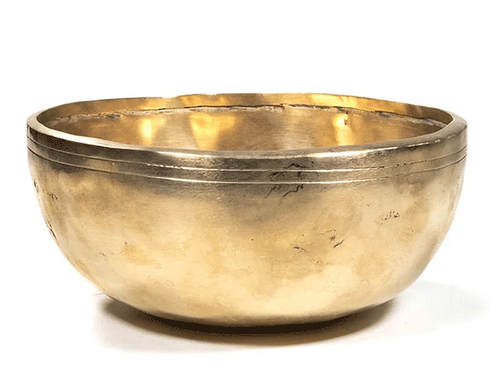 tibetanska pojoča posoda C pojoča skleda glasbila instrumenti