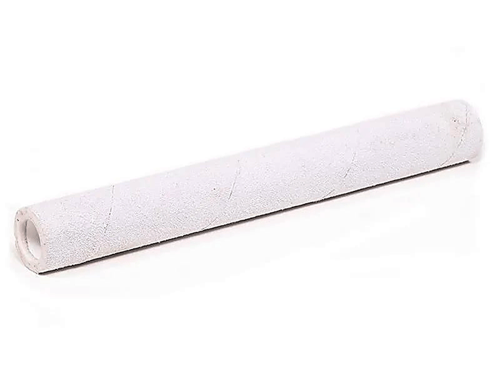 tolkalo za kristalno pojočo posodo udarjalka za kristalno pojočo posodo  23 cm z usnjena prevleka