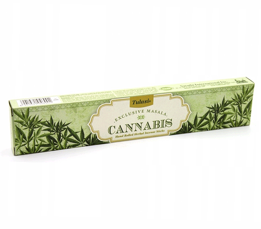  Dišeče palčke TULASI EXCLUSIVE MASALA 15g Cannabis dišeče palčke disece palck kadilo dišava za dom kadilo za dom dišeče palčke za meditacijo naravne dišeče palčke  Dišeče palčke TULASI 