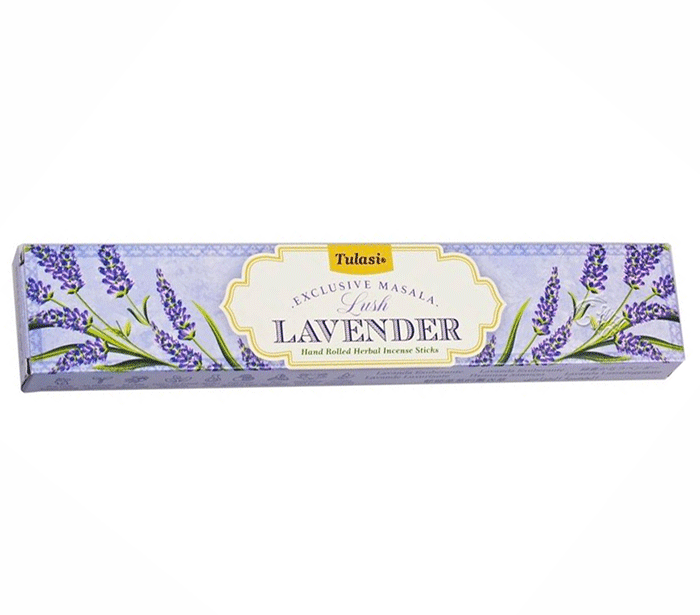 Dišeče palčke TULASI EXCLUSIVE MASALA 15g Lush Lavender dišeče palčke disece palck kadilo dišava za dom kadilo za dom dišeče palčke za meditacijo naravne dišeče palčke  Dišeče palčke TULASI sivka
