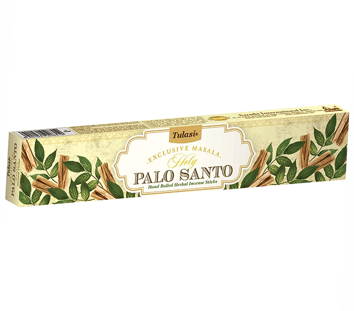 Dišeče palčke TULASI EXCLUSIVE MASALA 15g Holy Palo Santo dišeče palčke disece palck kadilo dišava za dom kadilo za dom dišeče palčke za meditacijo naravne dišeče palčke  Dišeče palčke TULASI 