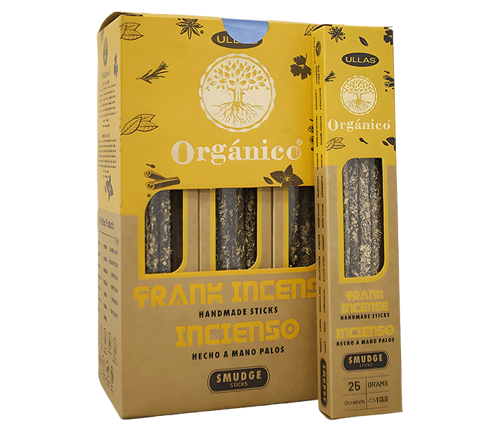 dišeče palčke ullas organico frankincense premium masala incense disece palcke bosvelija dišave disave kadio kadila ullas organico za sproscanje bosvelija