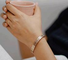 Naložite sliko v pregledovalnik galerije, zapestnica baker bakrena zapestnica nakit iz bakra zapestnica iz bakra energijska zapestnica baker
