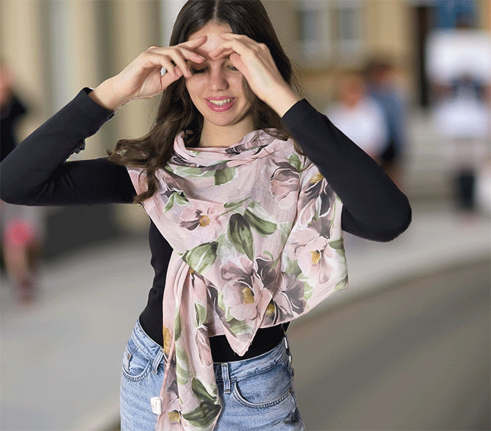 ženski šal poletni šali rožice modni sal rože sali prehodni sal cvetlice viskoza svila bombažženski šali moda udoben šal mehek sal jesenski šal cvetlični ženski šal