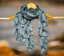 Naložite sliko v pregledovalnik galerije, ženski šal poletni šali paisley modni sal  sali prehodni sal paisley viskoza ženski šali moda udoben šal mehek sal jesenski šal ženski šal
