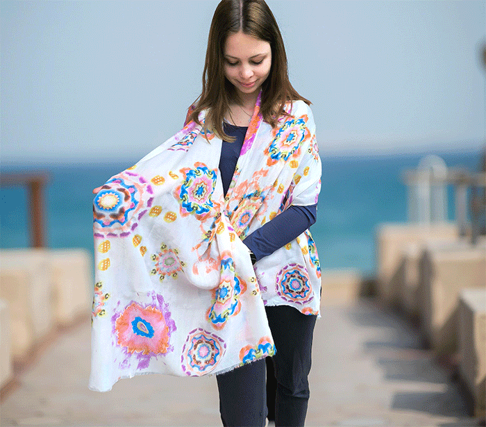 ženski šal poletni šali modni sal mandala sali prehodni sal mandale viskoza ženski šali svila bombaž moda udoben šal mehek sal jesenski šal naravni materiali