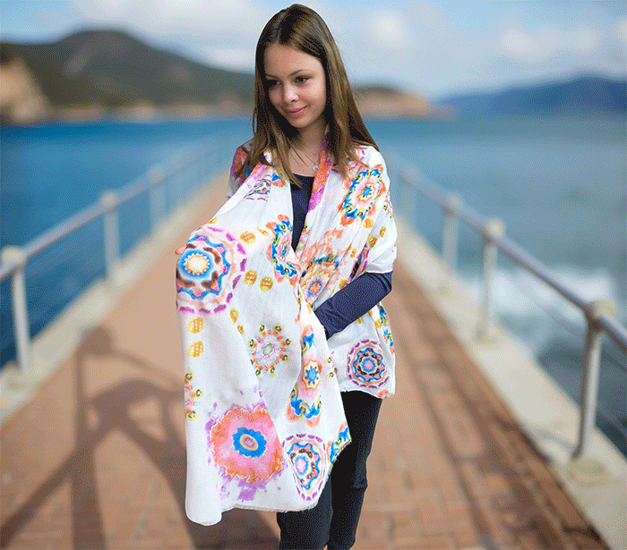 ženski šal poletni šali modni sal mandala sali prehodni sal mandale viskoza ženski šali svila bombaž moda udoben šal mehek sal jesenski šal naravni materiali