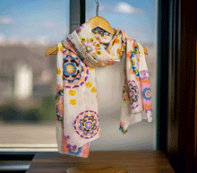 Naložite sliko v pregledovalnik galerije, ženski šal poletni šali modni sal mandala sali prehodni sal mandale viskoza ženski šali moda udoben šal mehek sal jesenski šal

