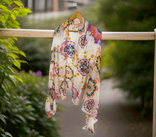 Naložite sliko v pregledovalnik galerije, ženski šal poletni šali modni sal mandala sali prehodni sal mandale viskoza ženski šali moda udoben šal mehek sal jesenski šal

