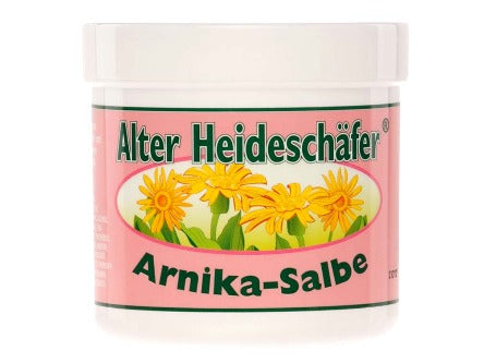Arnika mazilo modrica arnika krema oteklina poskodba mazilo za zmanjsanje otekline Alter Heideschafer