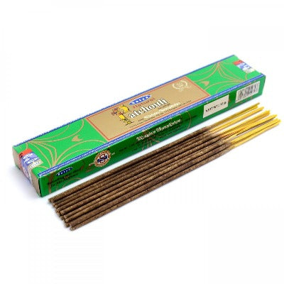 Disece palcke Satya Natural Patchouli vonj paculi proti komarjem disave za prostore naravne dišeče palčke satya pačuli