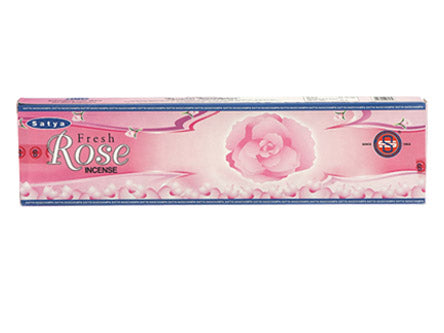 Vrtnica vonj Fresh Rose Disece palcke Satya cakre sproscanje satye sai baba anistres